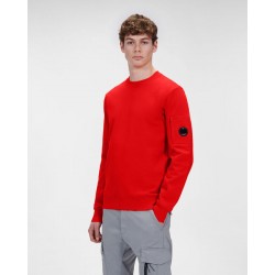 Diagonal Raised Fleece Crew Neck Sweatshirt 12CMSS022A005086W455